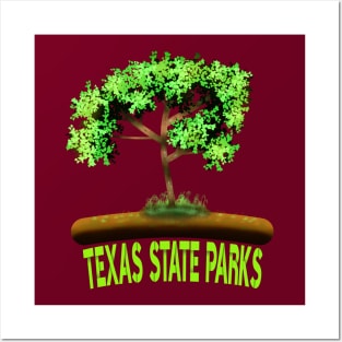 Texas State Parks Posters and Art